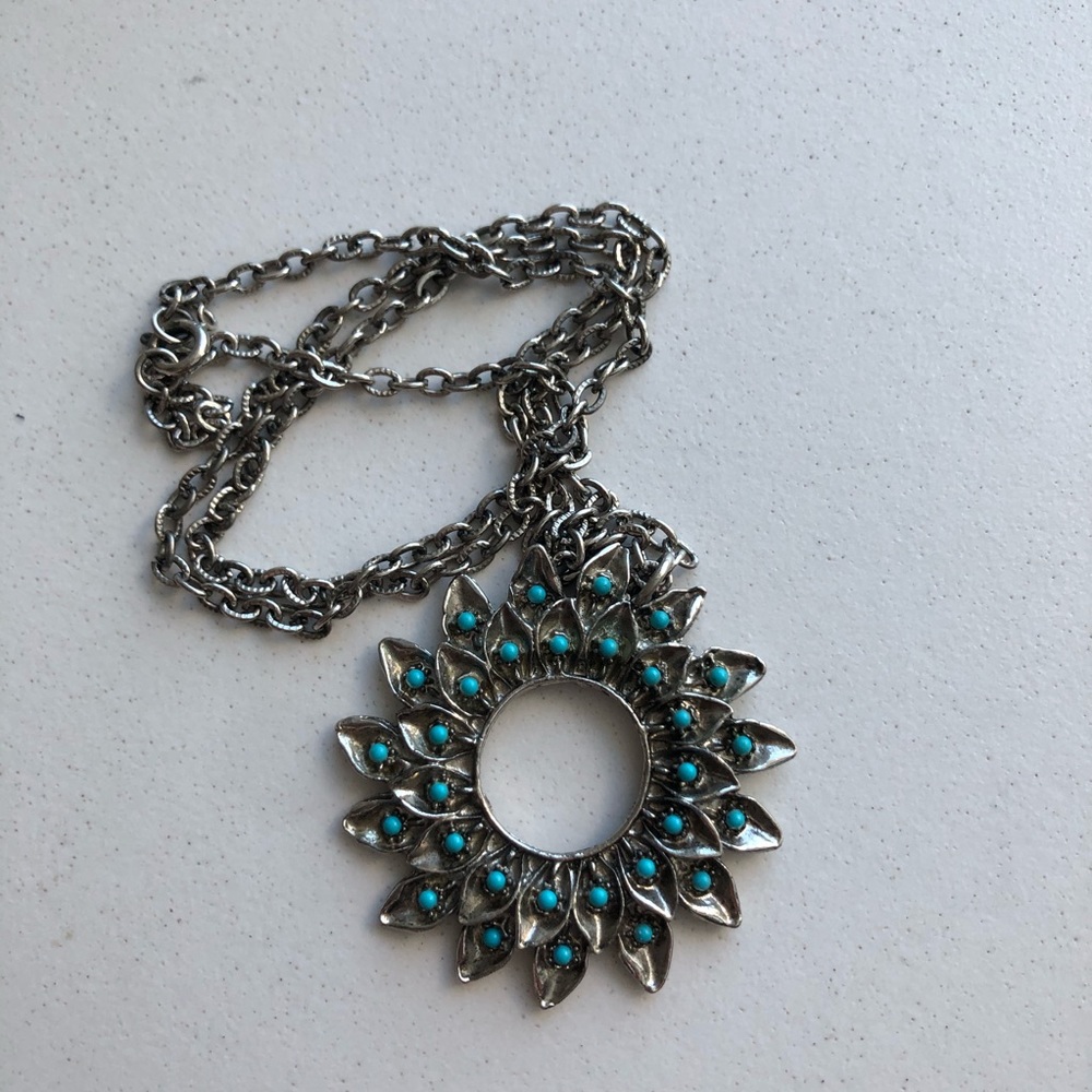 Vintage Sun Necklace